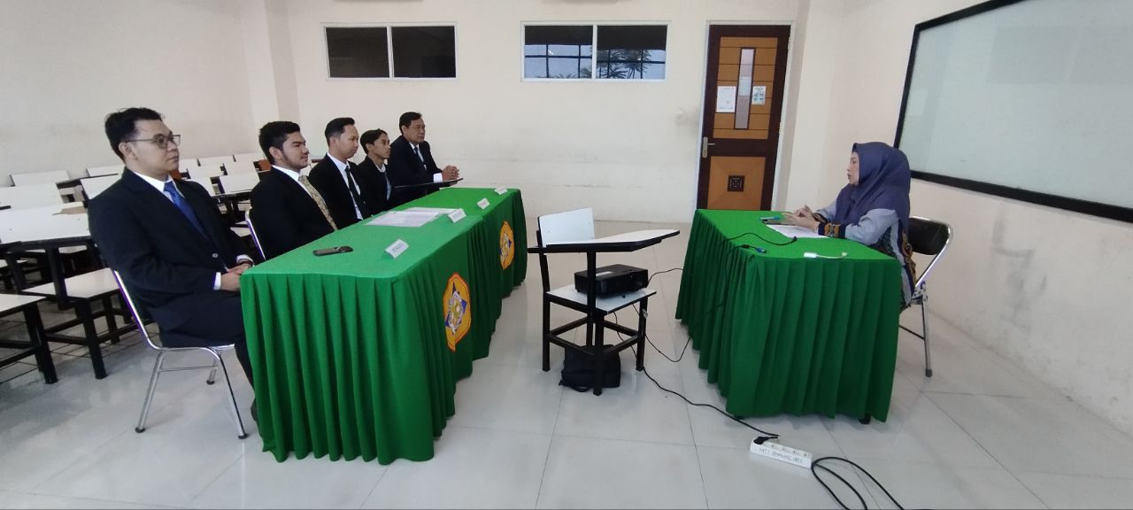Sidang Tesis Pra UAPS Magister Manajemen Unpam