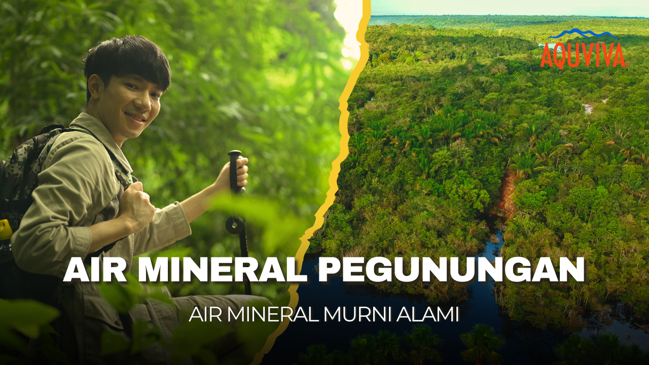 Alami Air Mineral dari Sumber Pegunungan
